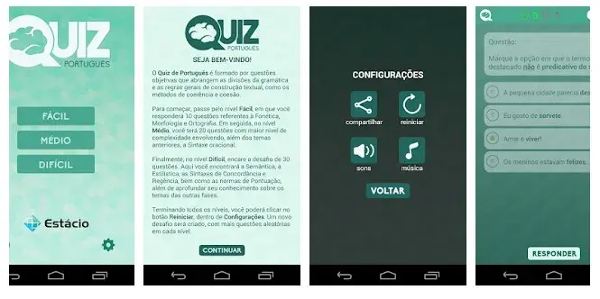 Quiz de Português by Estácio